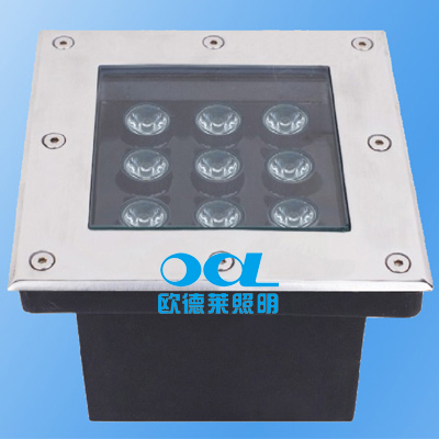 LED 地埋灯9W（方形）